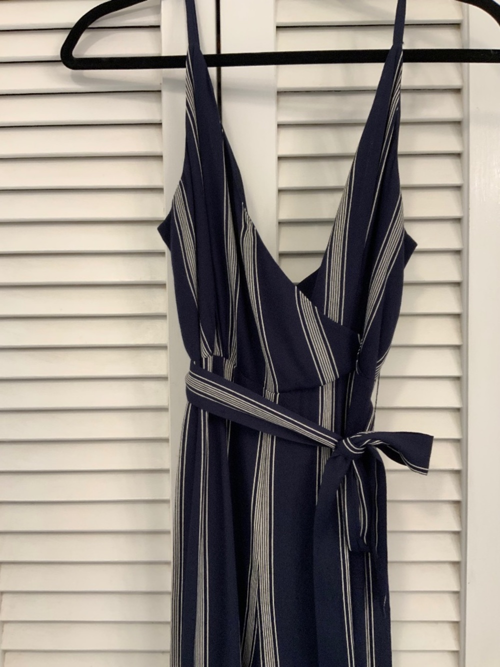 Rails Striped Belted Jumper/ Jumpsuit